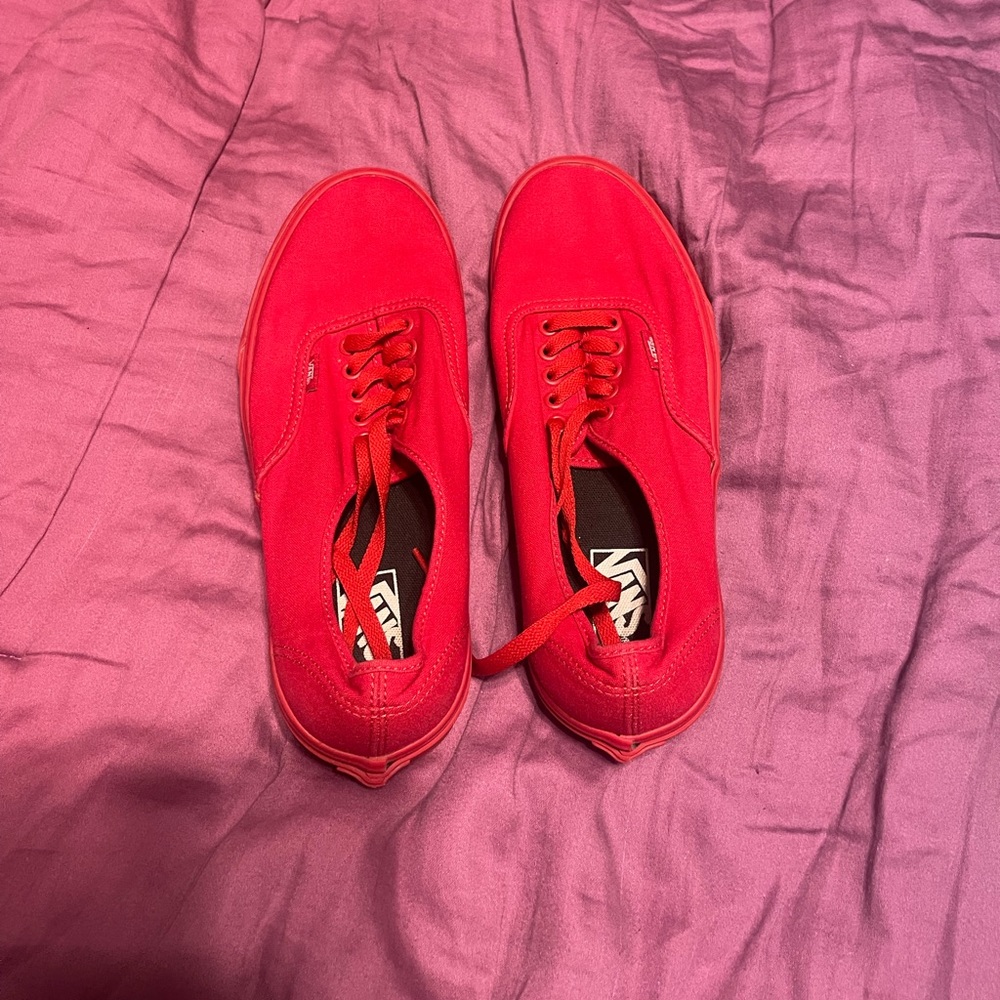 Red Vans
